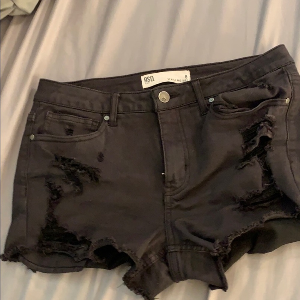 Ripped shorts